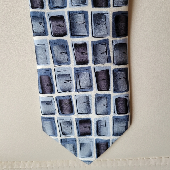 J. Garcia Silk Tie ~ Desert Storm ~ Collection Fifty-Four ~ GUC ~ Abstract Print - Picture 7 of 13